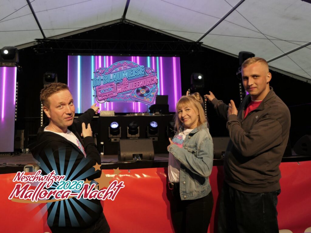 Wam Up der Neschwizer Schlagernacht 2026