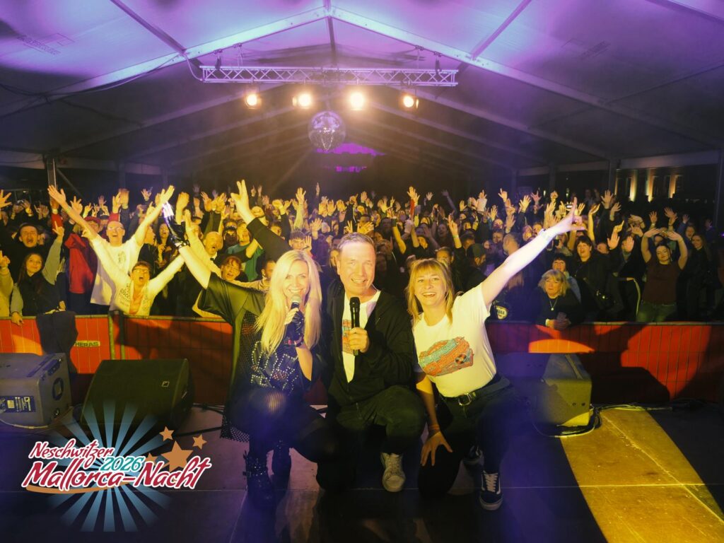 Wam Up der Neschwizer Schlagernacht 2026